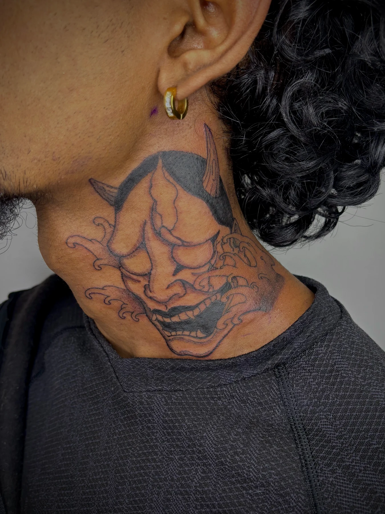 Tatouage néo-japonais réalisé par Le Sneug, à Toulouse
