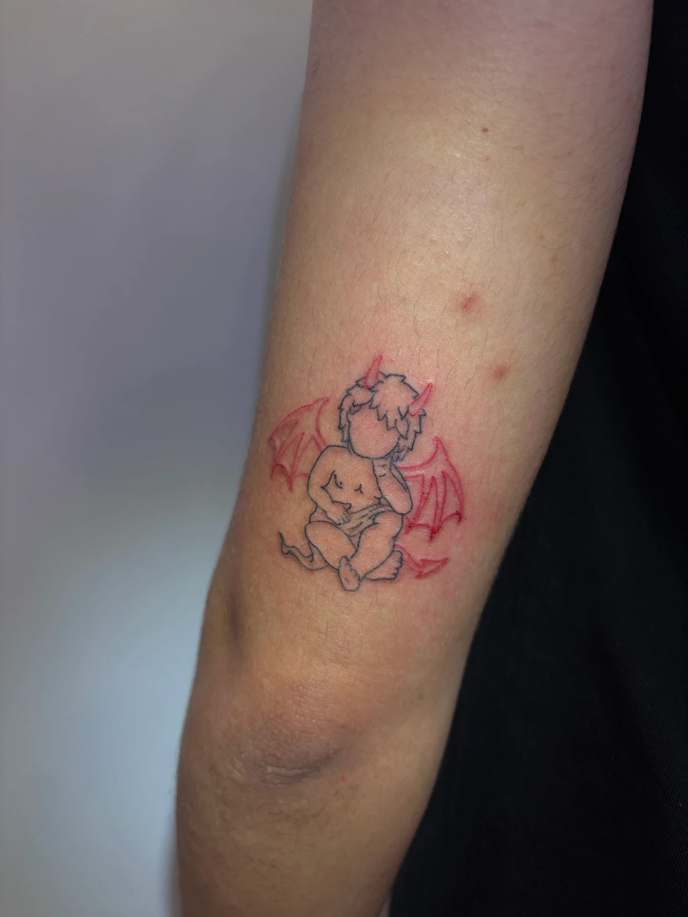 Tatouage néo-japonais réalisé par Le Sneug, à Toulouse