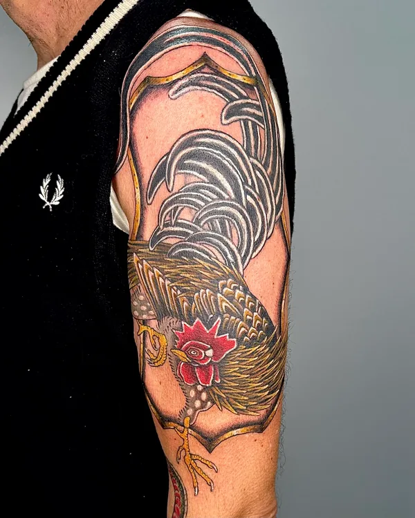 Tatouage japonais traditionnel réalisé par Elsa, à Toulouse