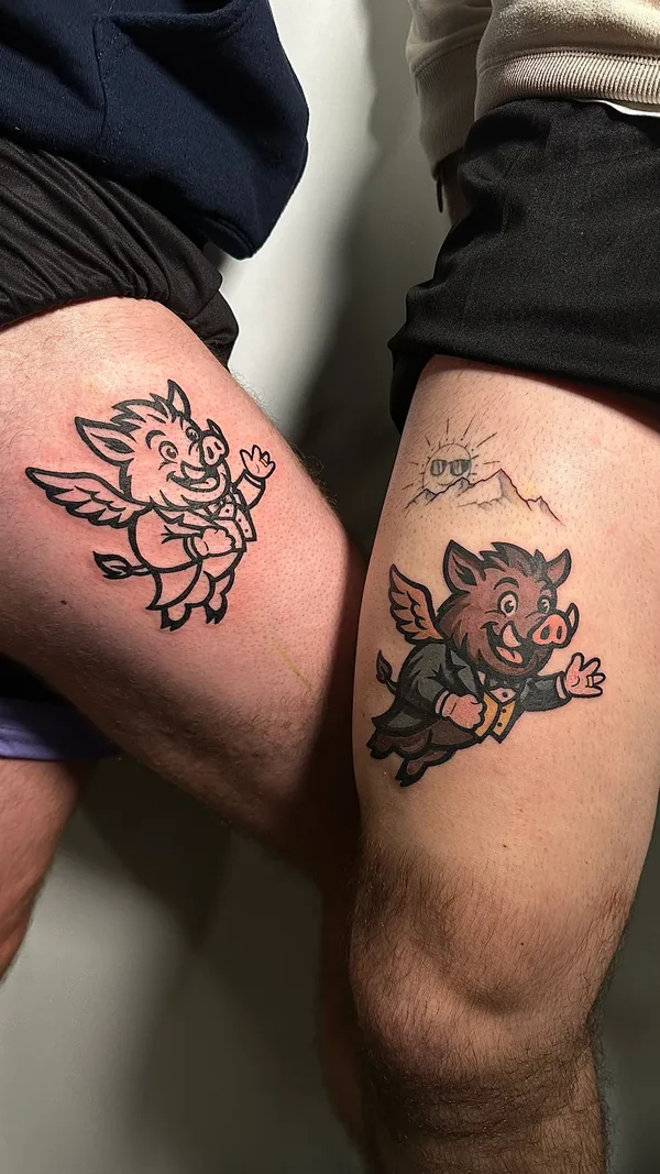 Tatouage japonais traditionnel réalisé par Elsa, à Toulouse