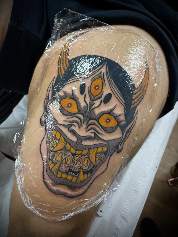 Tatouage gravure, illustratif et trad revisité réalisé par Julien L’Apostat, à Toulouse