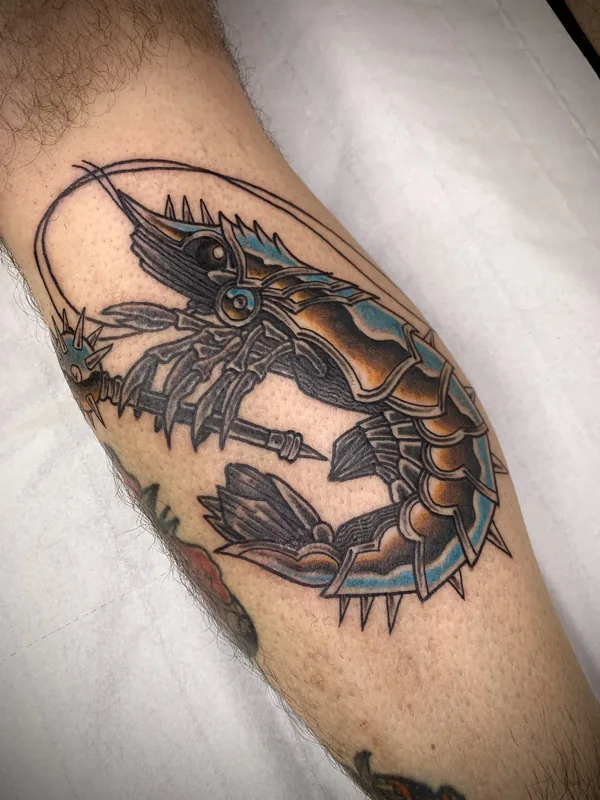 Tatouage gravure, illustratif et trad revisité réalisé par Julien L’Apostat, à Toulouse