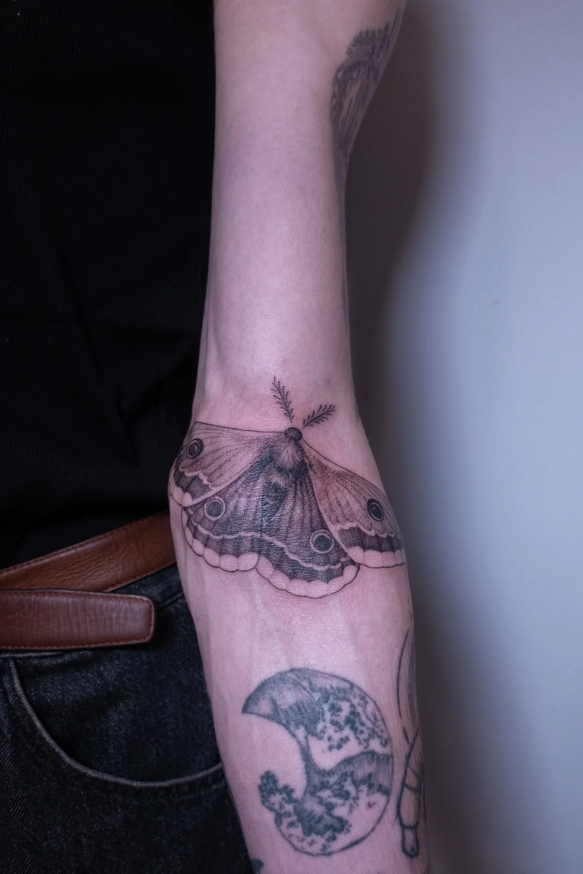 Tatouage fineline réalisé par May, à Toulouse