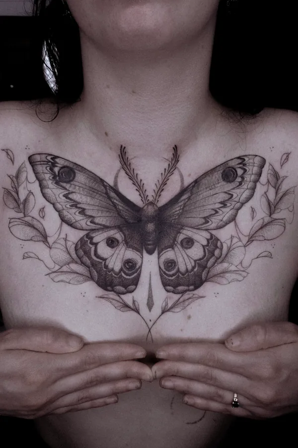 Tatouage fineline réalisé par May, à Toulouse