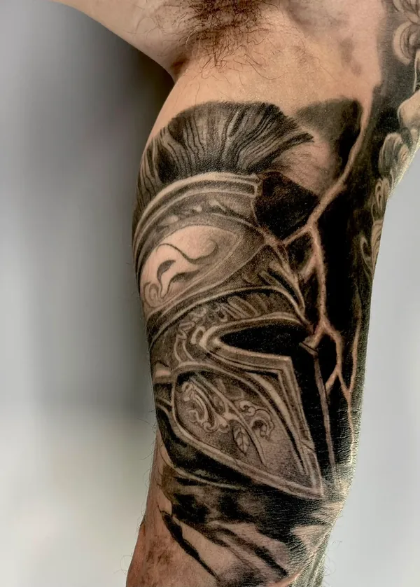 Tatouage japonais réaliste réalisé par Piero, à Toulouse