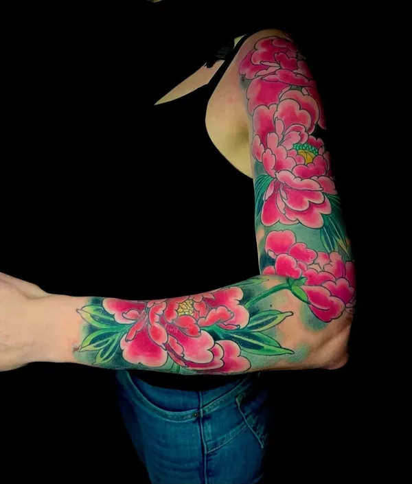 Tatouage japonais réaliste réalisé par Piero, à Toulouse