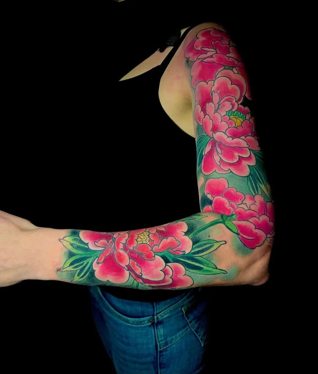 Tatouage japonais réaliste réalisé par Piero, à Toulouse