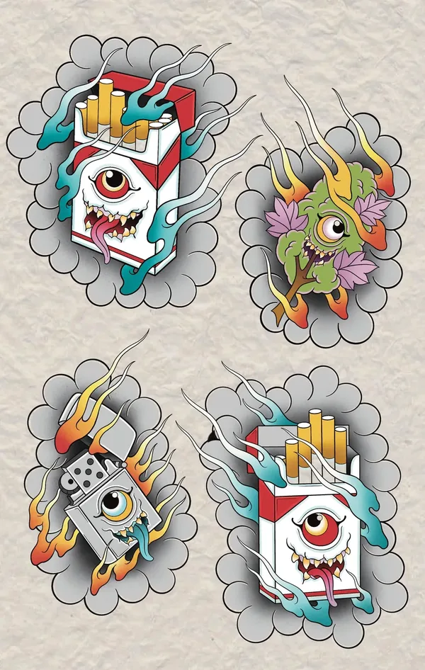 Flash de tatouage par Tekashi
