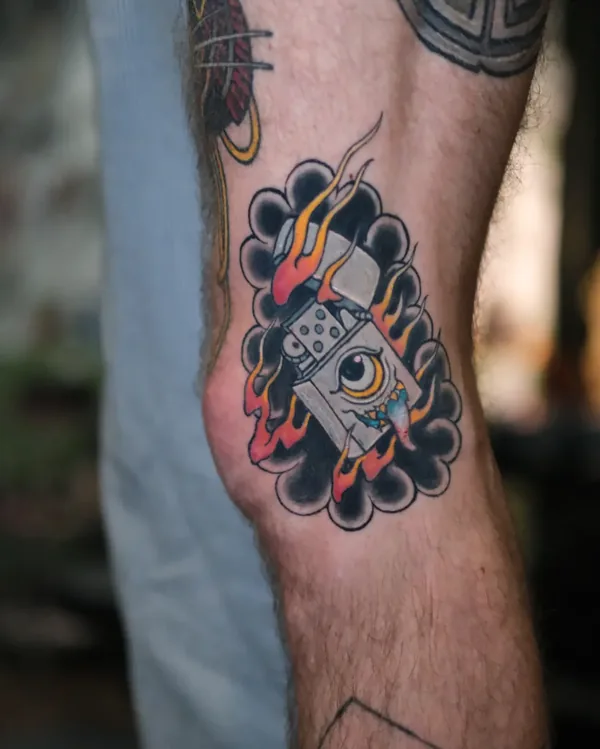 Tatouage japonais moderne réalisé par Tekashi, à Toulouse
