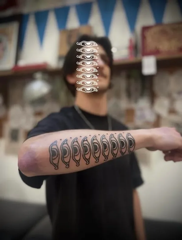 Tatouage tribal réalisé par Tias, à Toulouse