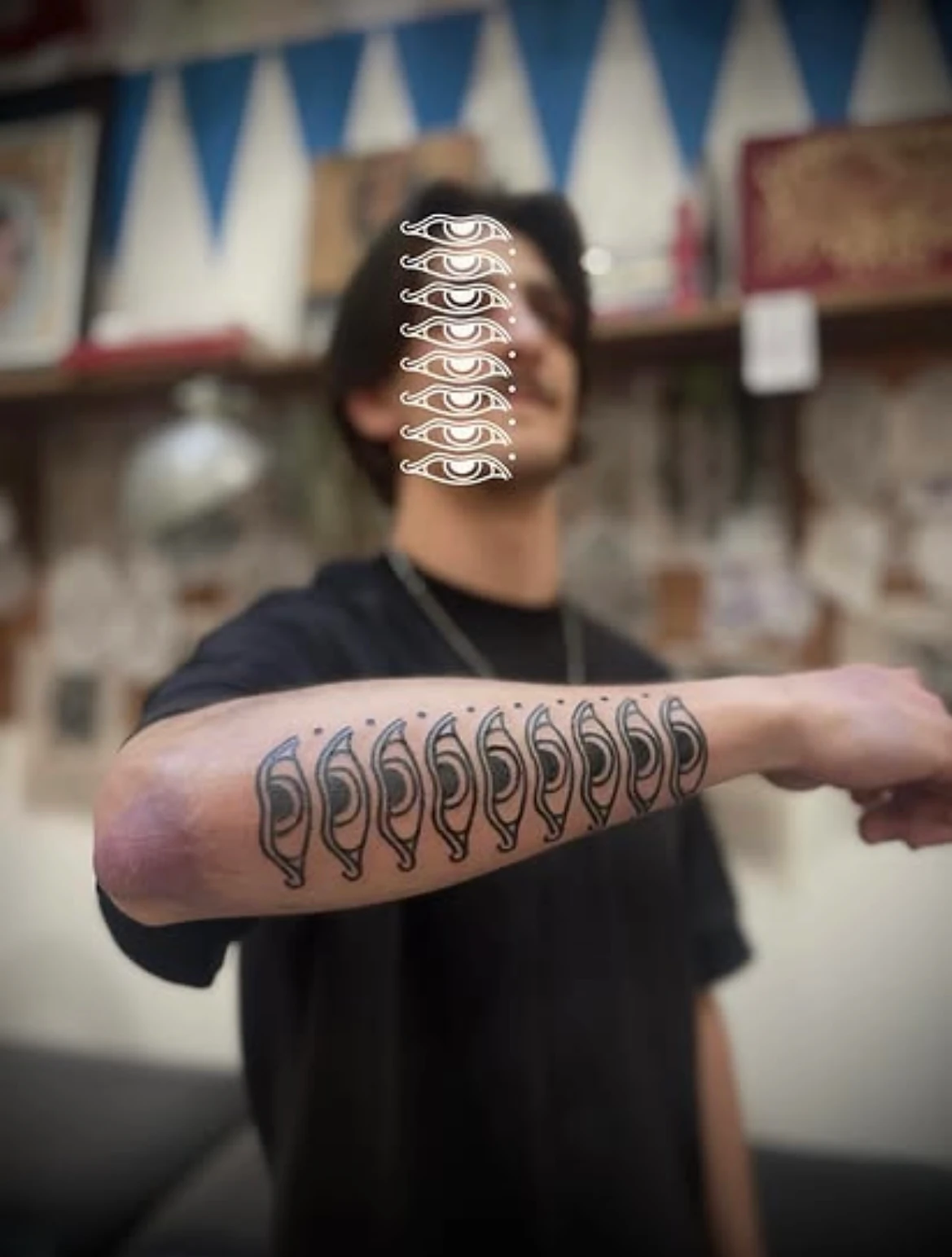 Tatouage tribal réalisé par Tias, à Toulouse